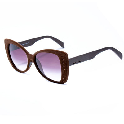 Lunettes de soleil en acétate marron Italia Independent