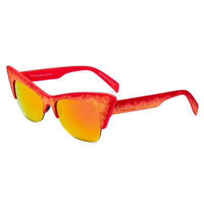 Lunettes de soleil en acétate rouge Italia Independent