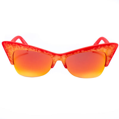 Lunettes de soleil en acétate rouge Italia Independent