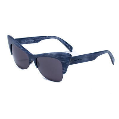 Lunettes de soleil Italia Independent en acétate bleu