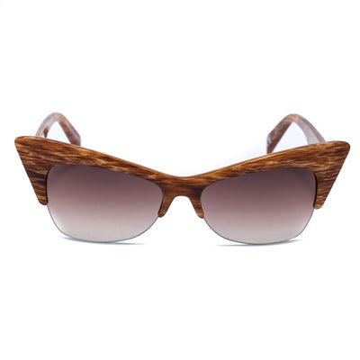 Lunettes de soleil en acétate marron Italia Independent