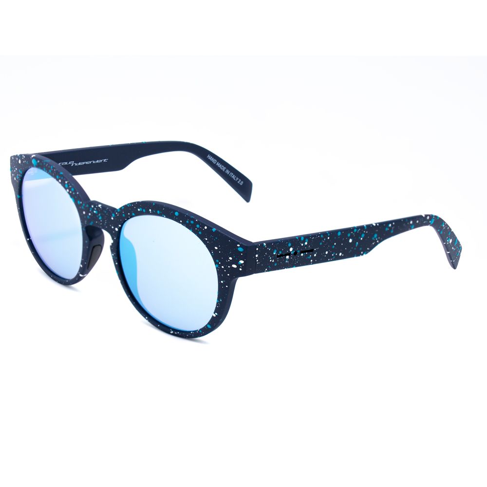 Lunettes de soleil Italia Independent en acétate bleu
