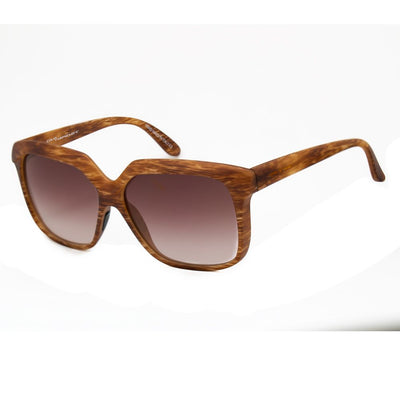 Lunettes de soleil en acétate marron Italia Independent