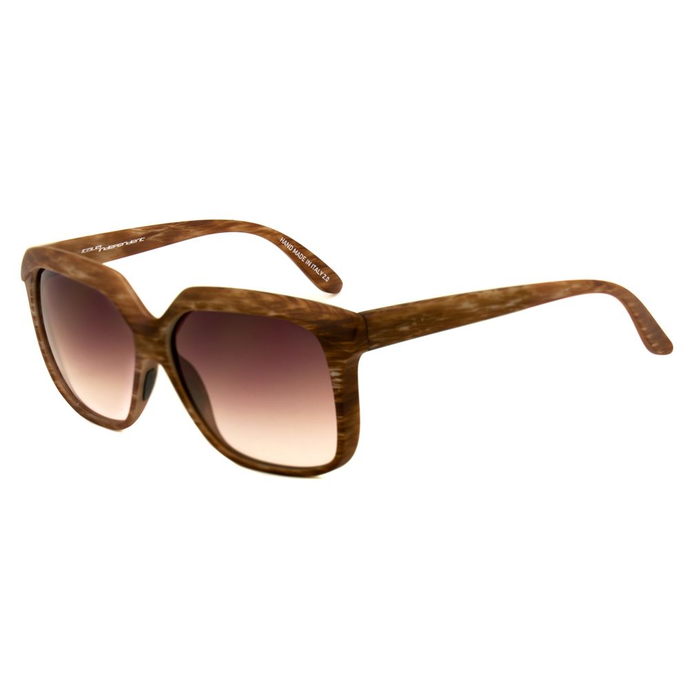 Lunettes de soleil en acétate marron Italia Independent
