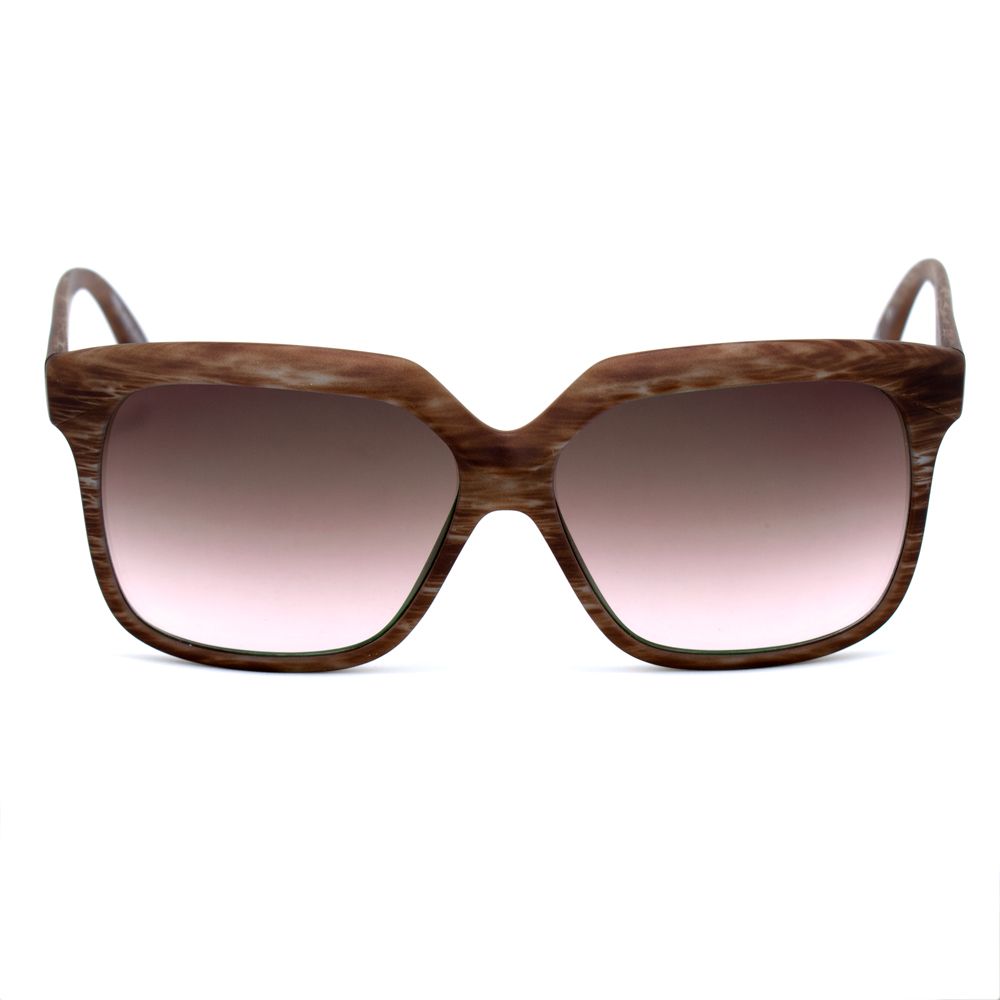 Lunettes de soleil en acétate marron Italia Independent