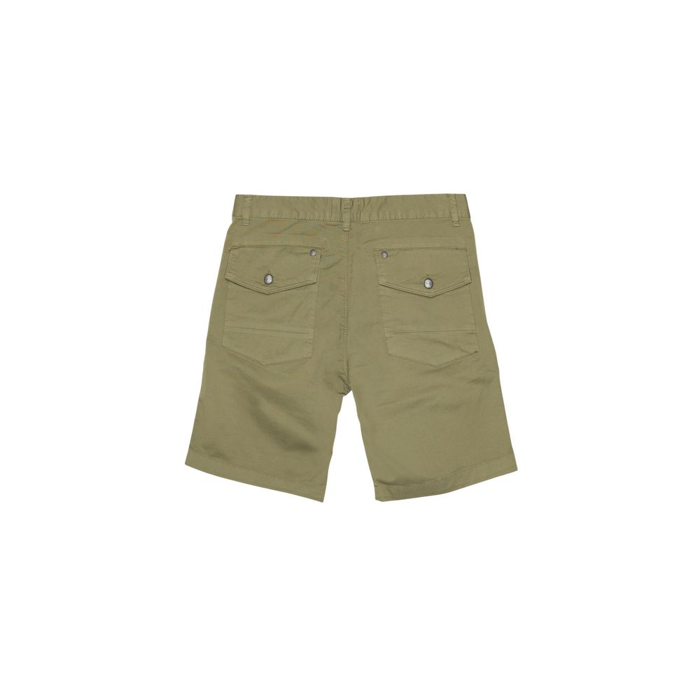 Refrigiwear Groene Katoenen Bermuda