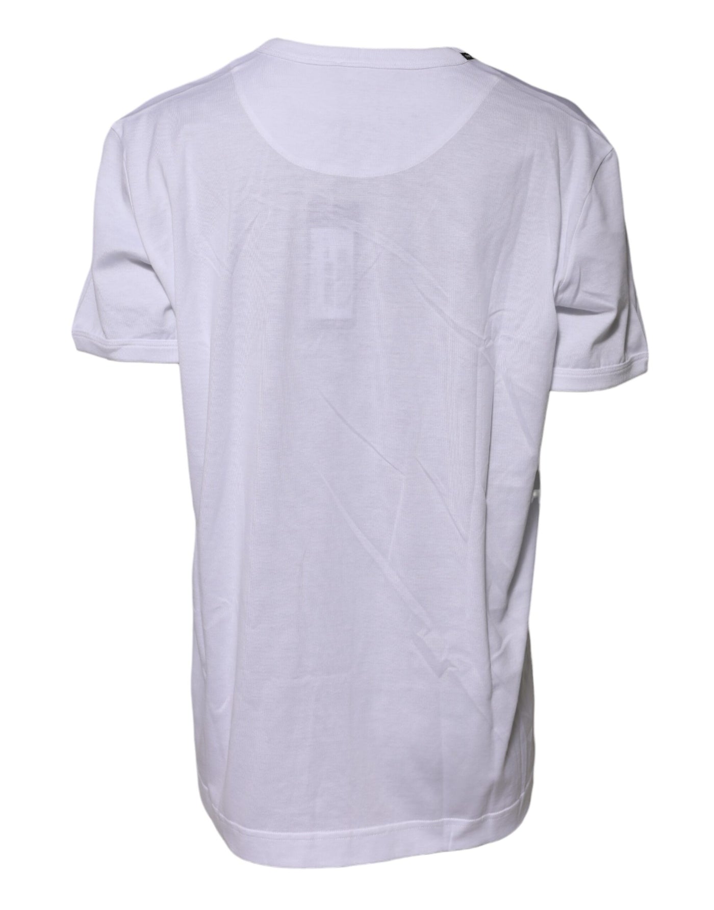 Dolce &amp; Gabbana Wit Katoenen Goodluck 2022 T-shirt met ronde hals
