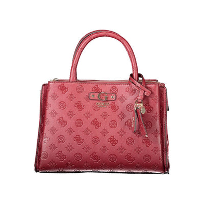 Sac à main Guess Jeans en polyéthylène rouge