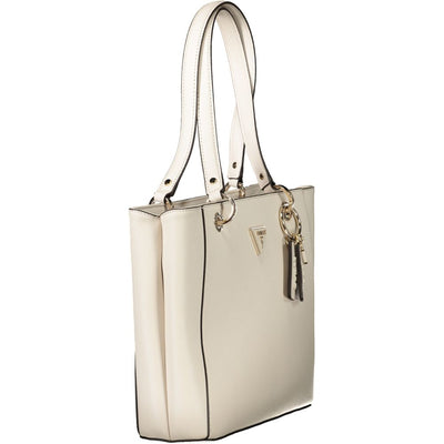 Sac à main Guess Jeans en polyéthylène beige
