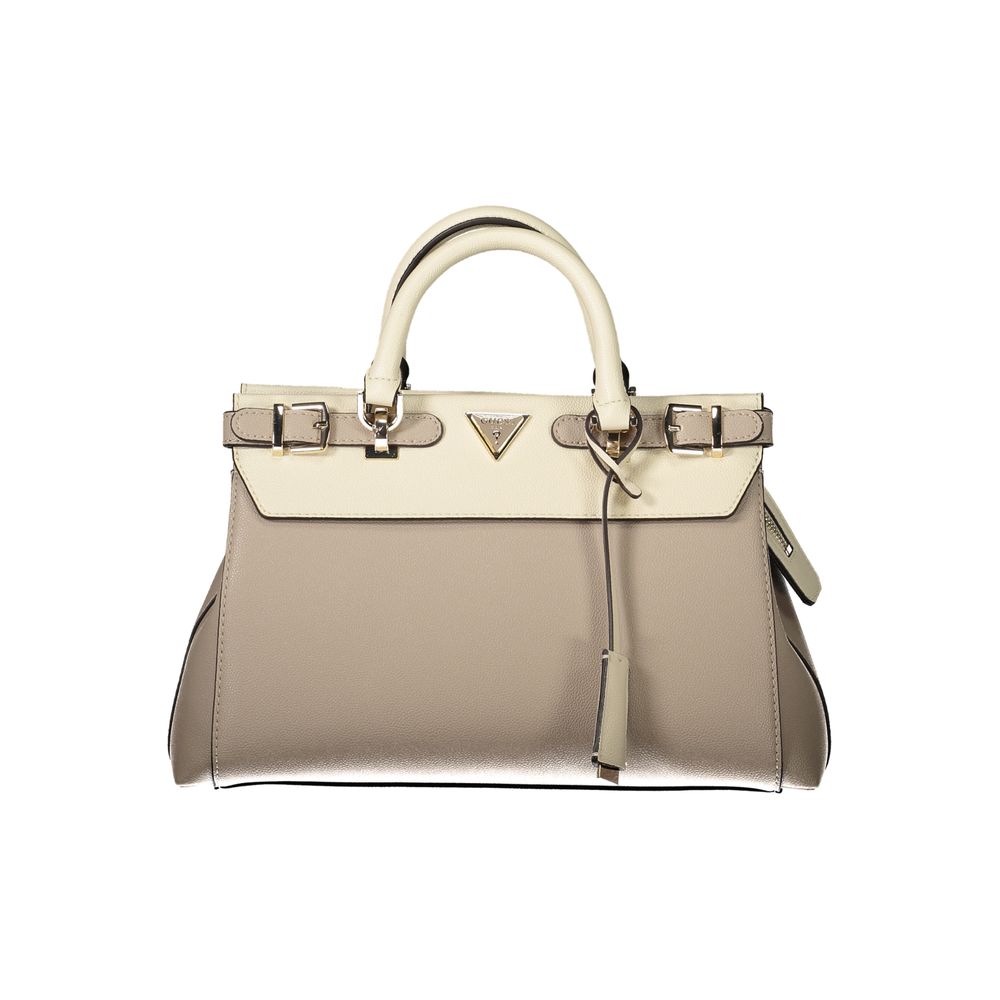 Sac à main Guess Jeans en polyéthylène beige