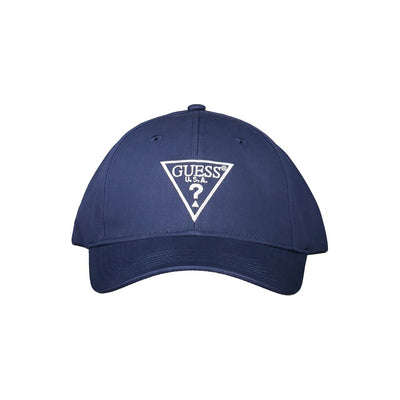 Guess Jeans Blauwe Katoenen Hoeden &amp; Petten