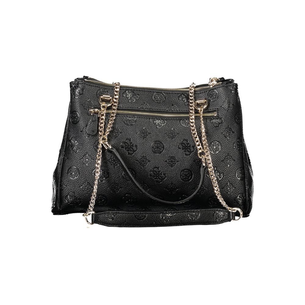 Sac à main Guess Jeans en polyéthylène noir