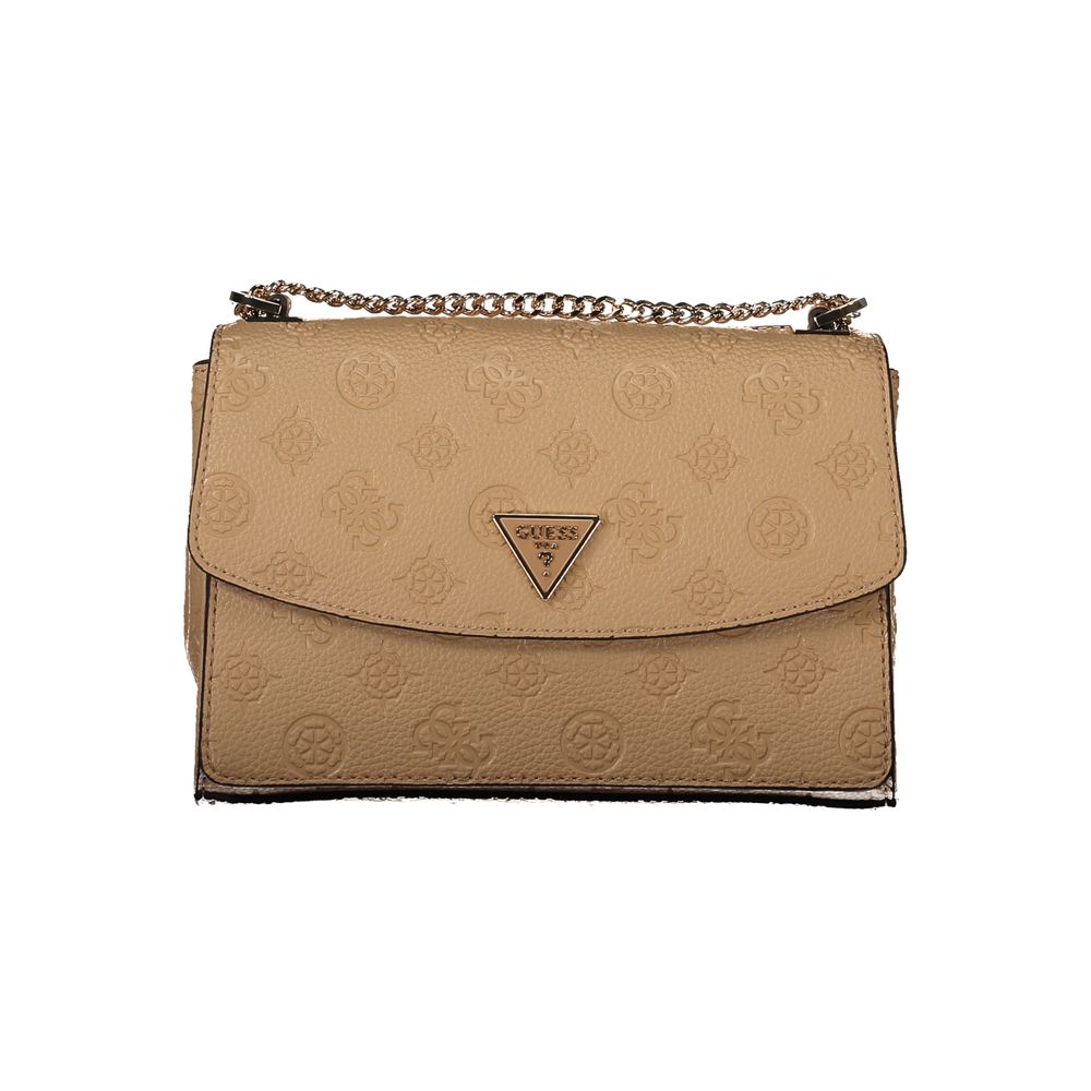 Sac à main Guess Jeans en polyéthylène beige