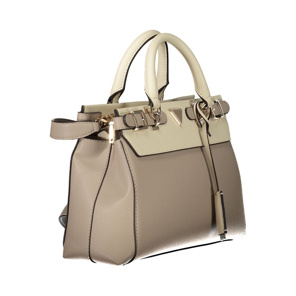 Sac à main Guess Jeans en polyéthylène beige