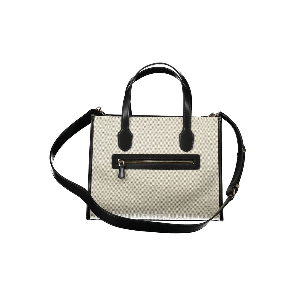 Sac à main Guess Jeans en coton noir