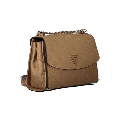 Sac à main Guess Jeans en polyéthylène beige