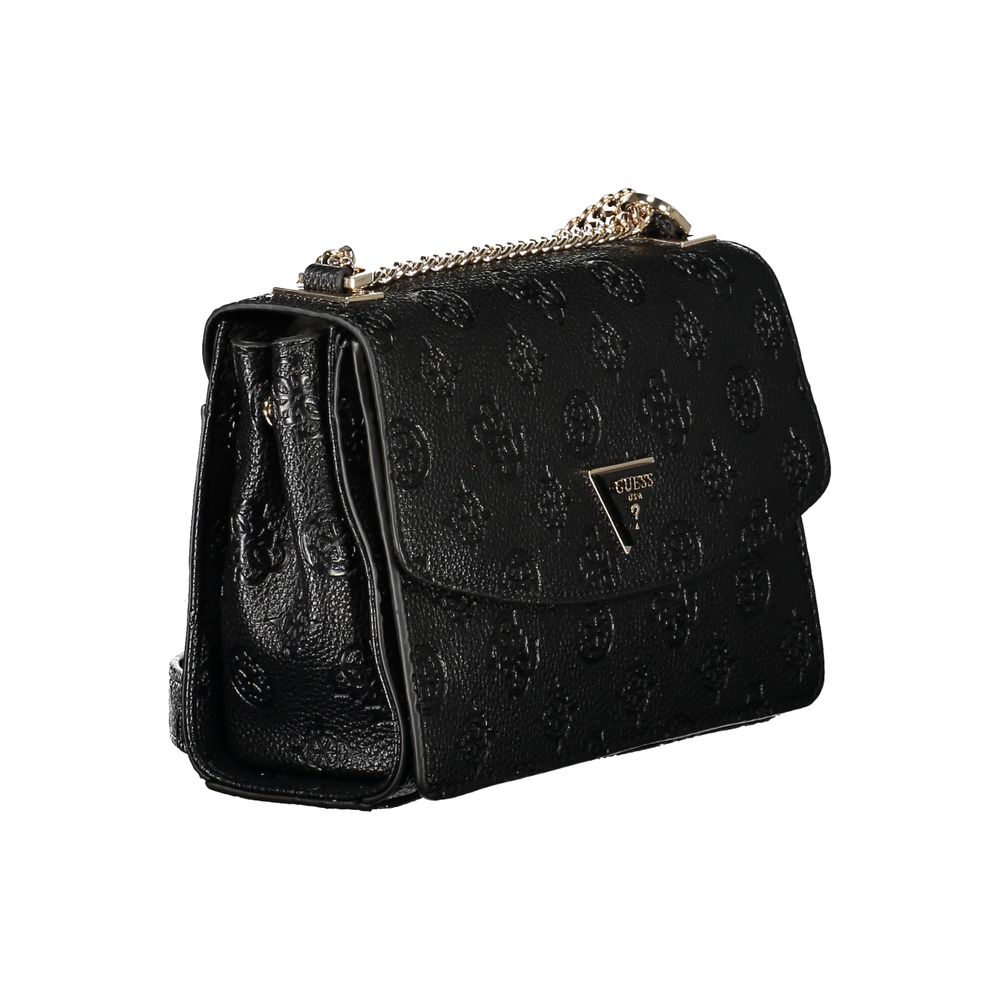 Sac à main Guess Jeans en polyéthylène noir