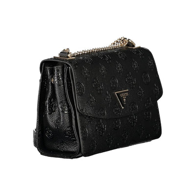 Sac à main Guess Jeans en polyéthylène noir