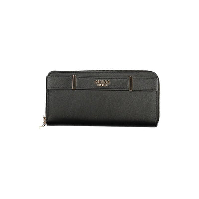 Guess Jeans Black Polyethylene Wallet