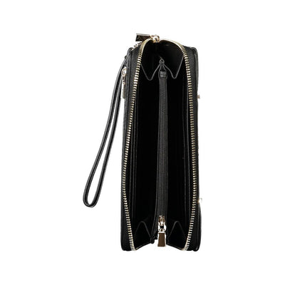 Guess Jeans Black Polyethylene Wallet