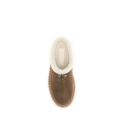 Mules à plateforme Prada
