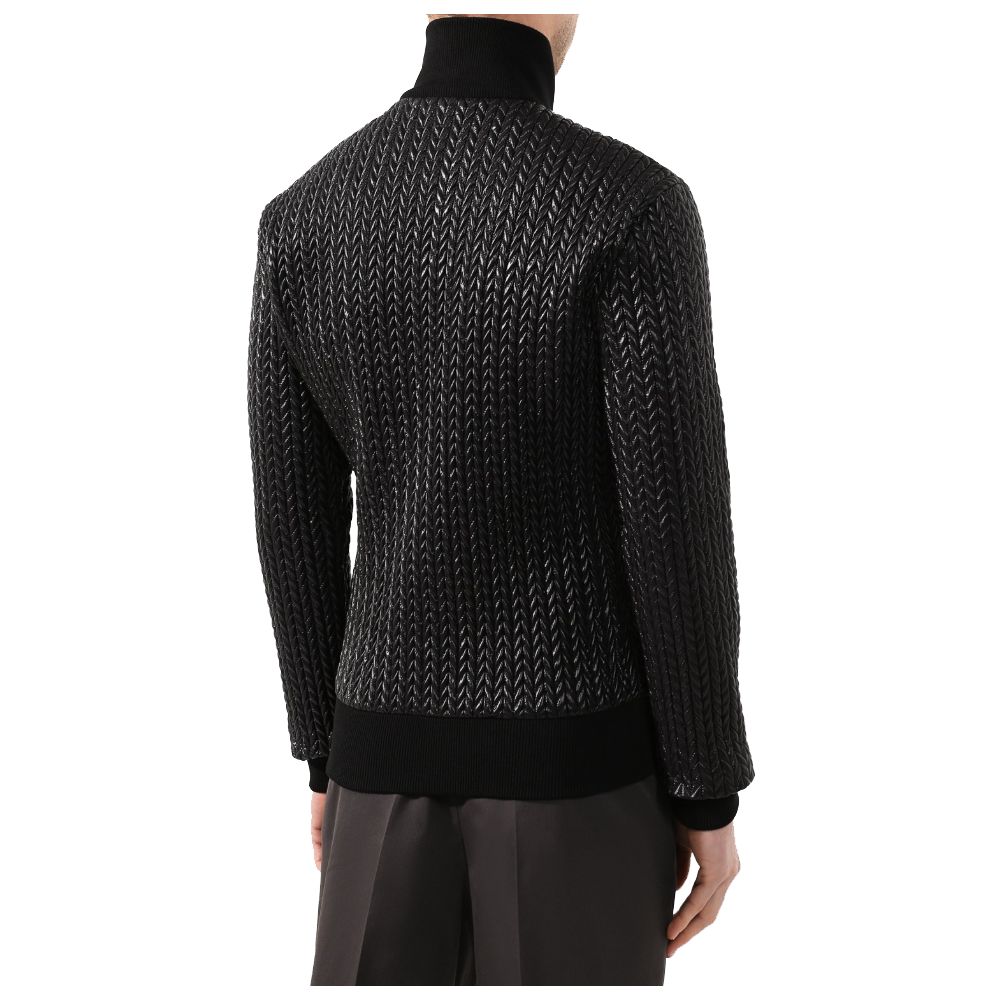 Dolce & Gabbana Black Nylon Jacket