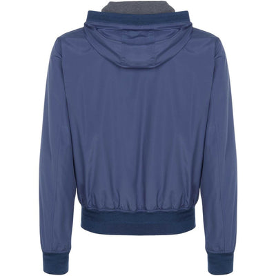 Dolce & Gabbana Blue Polyester Jacket