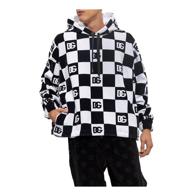 Pull en coton noir Dolce &amp; Gabbana