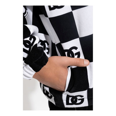Pull en coton noir Dolce &amp; Gabbana