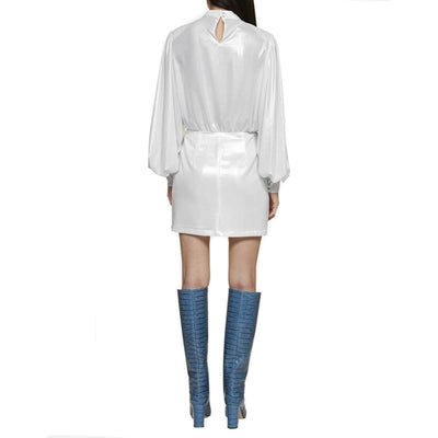 BLANCA VITA Abelia Laminated Mini Dress