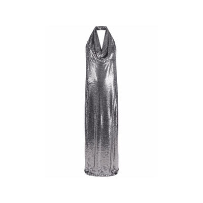 BLANCA VITA Sequin-Embellished Long Dress