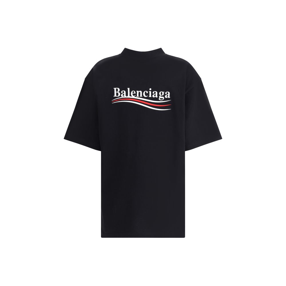 T-shirt met Balenciaga-logo