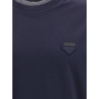 T-shirt double couche Prada