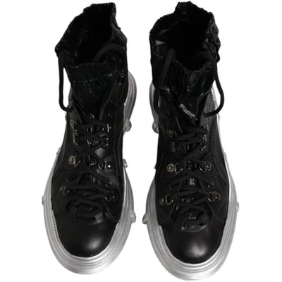 Dolce &amp; Gabbana zwarte nylon laars