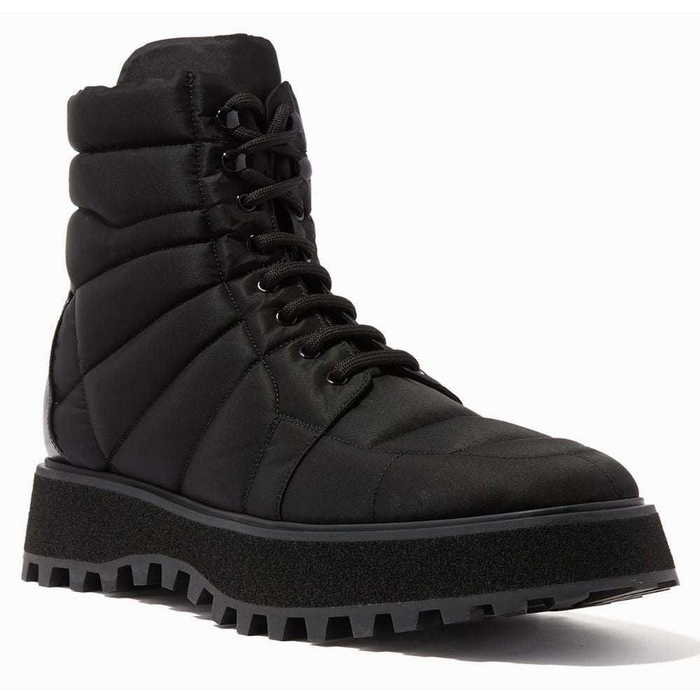 Dolce &amp; Gabbana zwarte nylon laars
