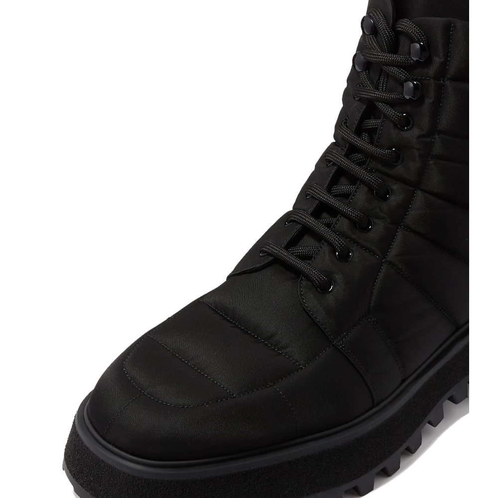 Dolce &amp; Gabbana zwarte nylon laars