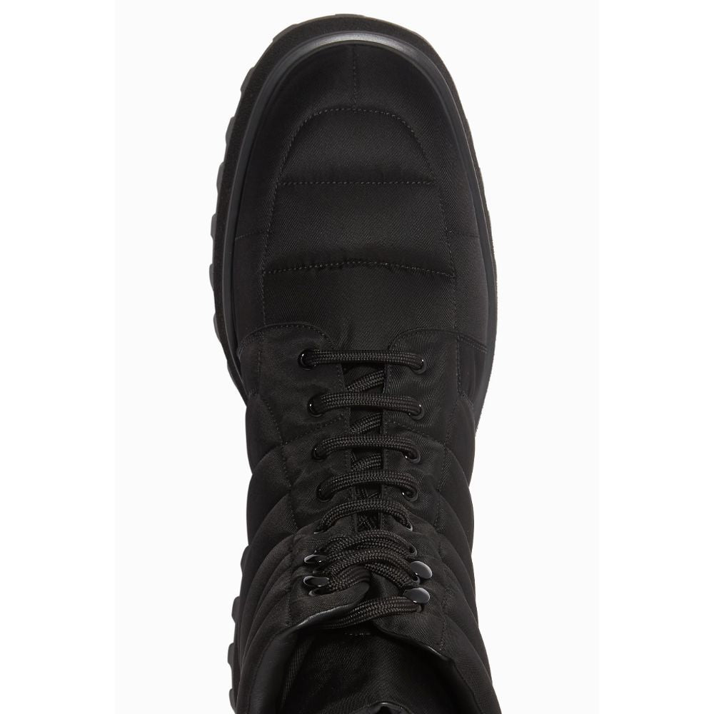 Dolce &amp; Gabbana zwarte nylon laars