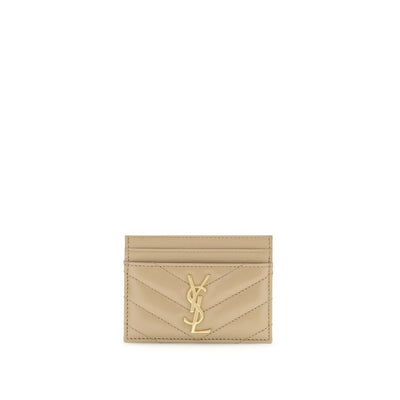 Saint Laurent kaarthouder van lamsleer