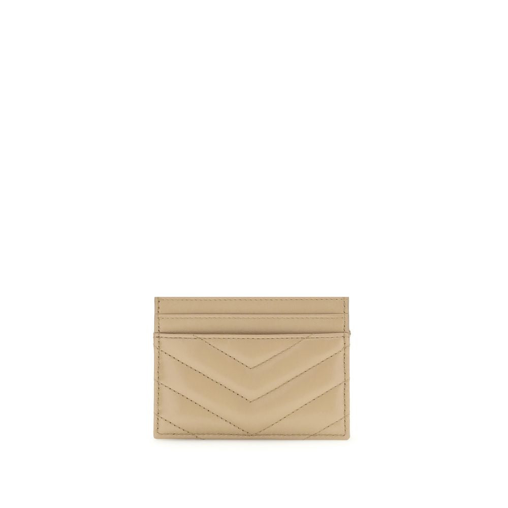 Saint Laurent kaarthouder van lamsleer