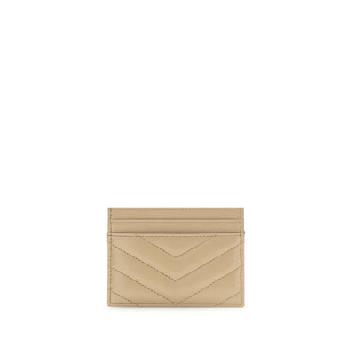 Saint Laurent kaarthouder van lamsleer