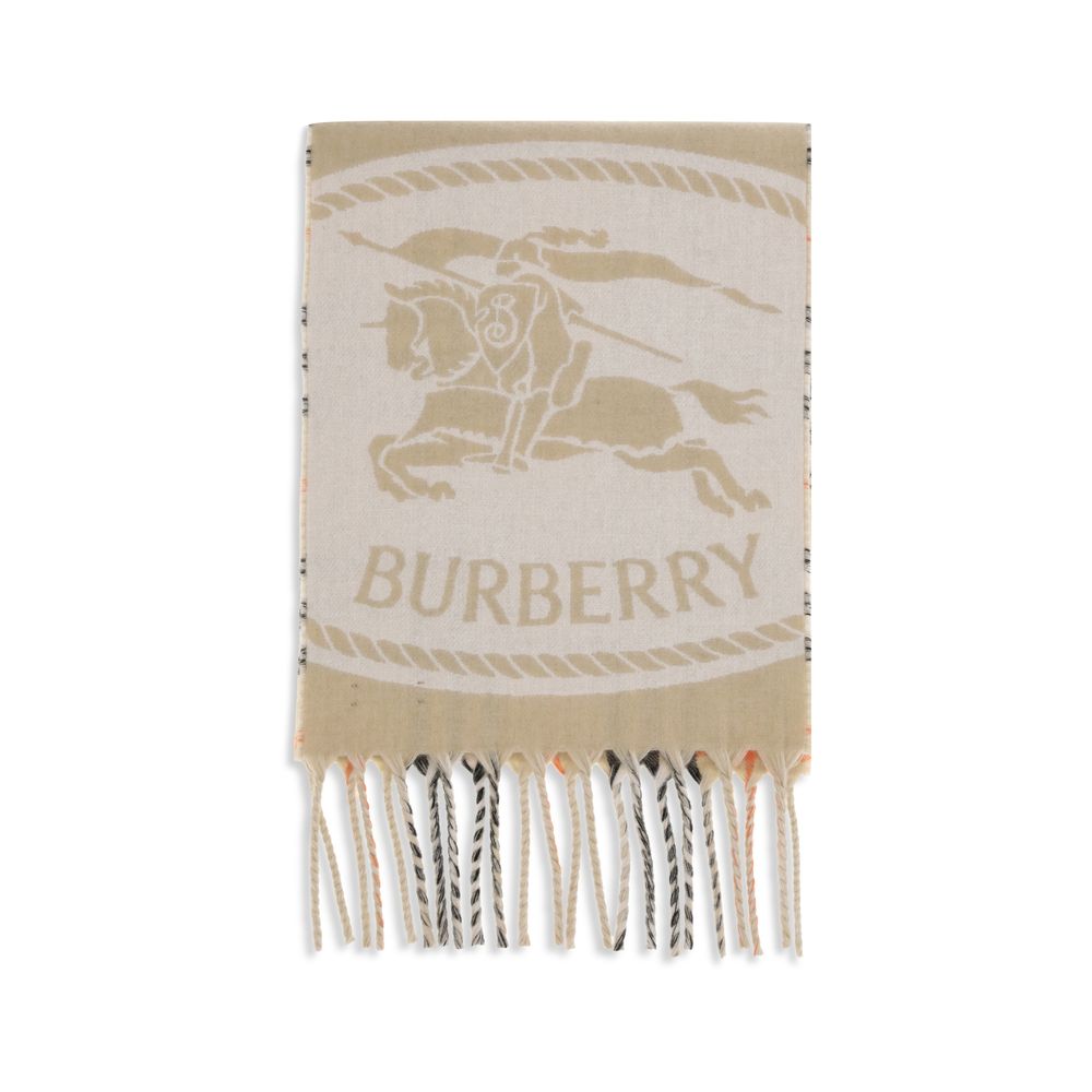 Écharpe réversible Burberry Knight Stamp