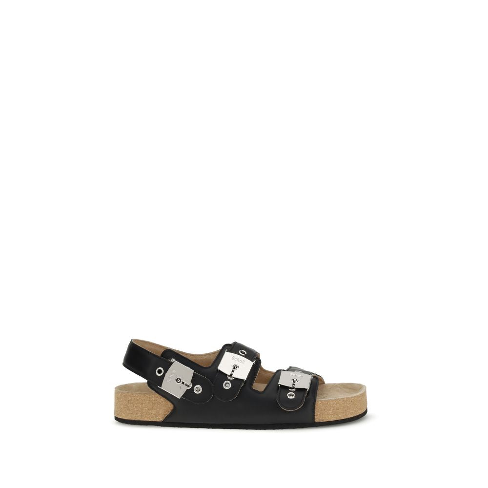 Balenciaga Scholl platte sandalen