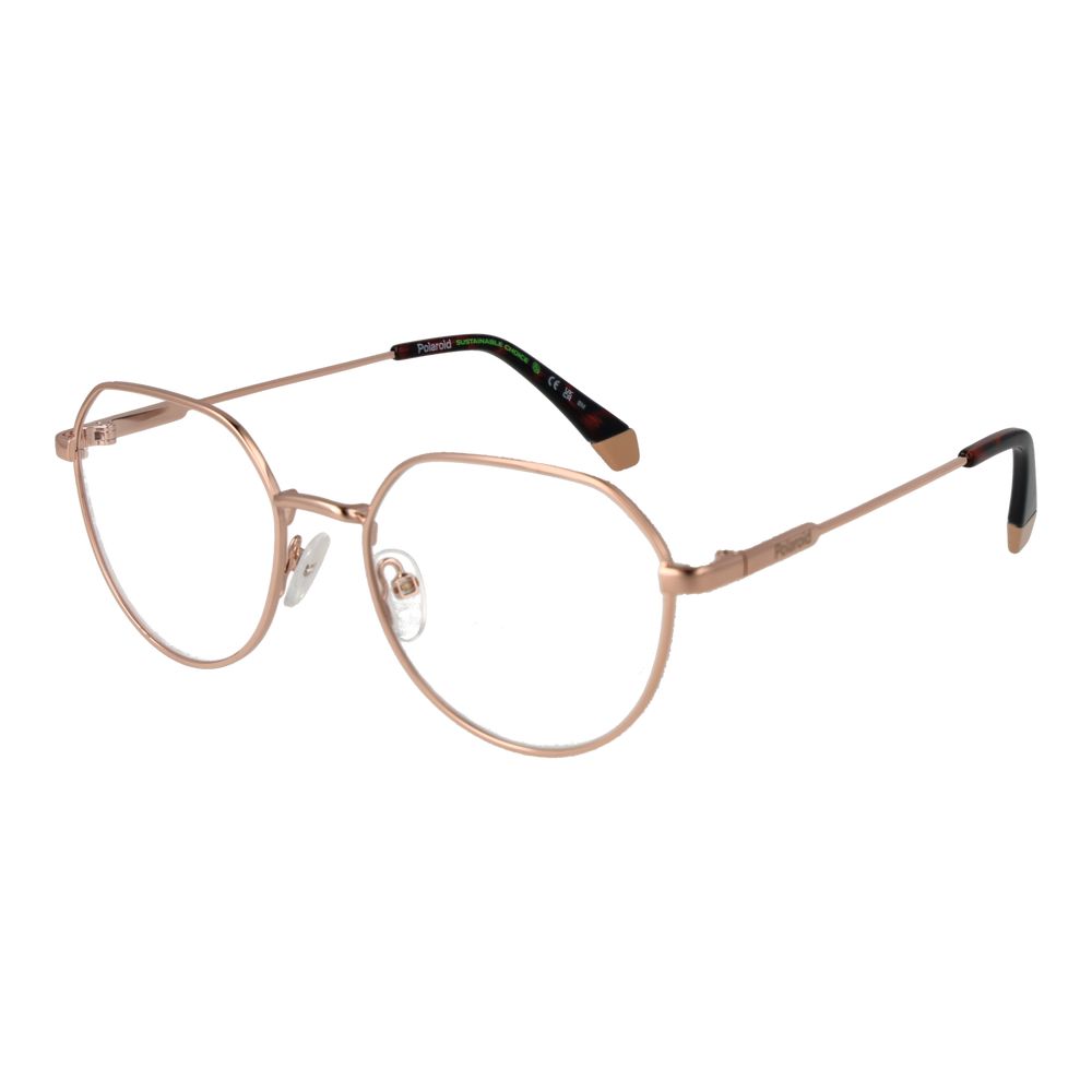 Montures optiques unisexes Polaroid Gold