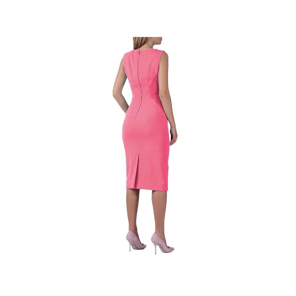 Dolce &amp; Gabbana roze viscose jurk