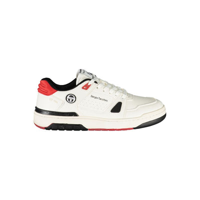 Sergio Tacchini Witte Polyester Sneaker