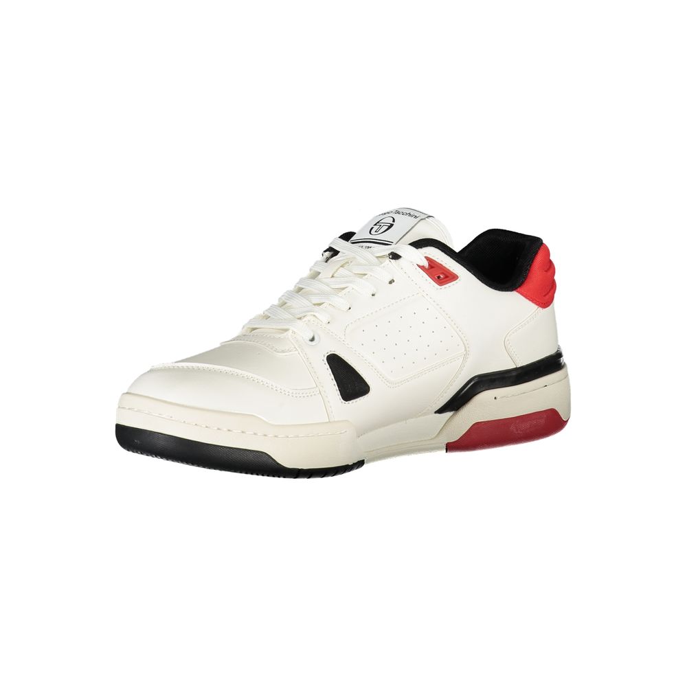 Sergio Tacchini Witte Polyester Sneaker