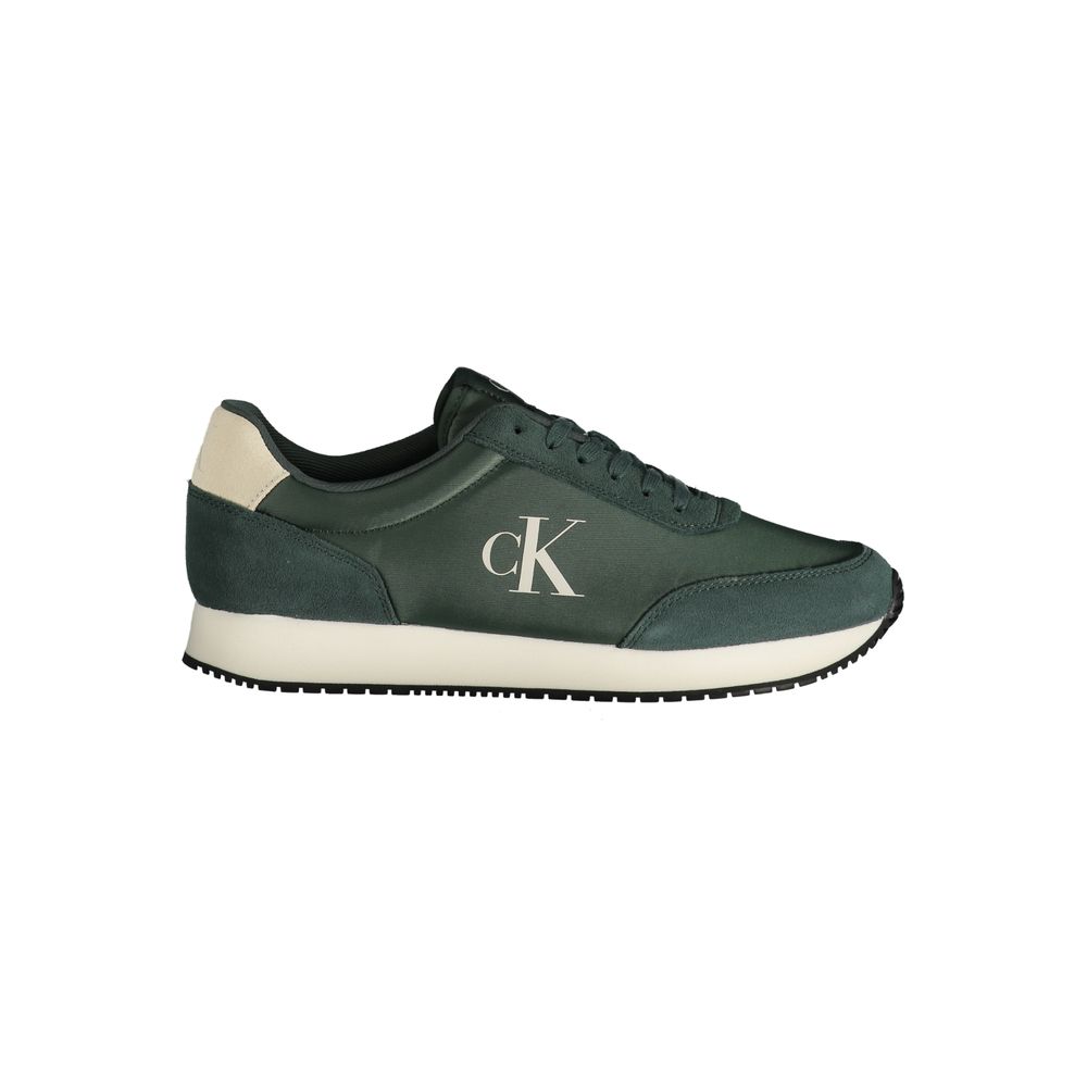 Calvin Klein Groene Polyester Sneaker