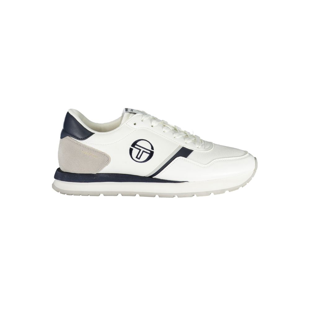 Sergio Tacchini Witte Polyester Sneaker