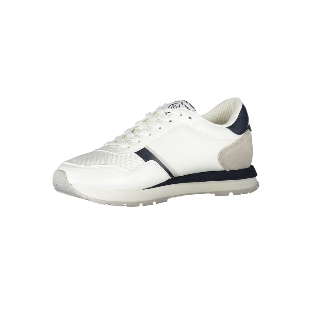 Sergio Tacchini Witte Polyester Sneaker