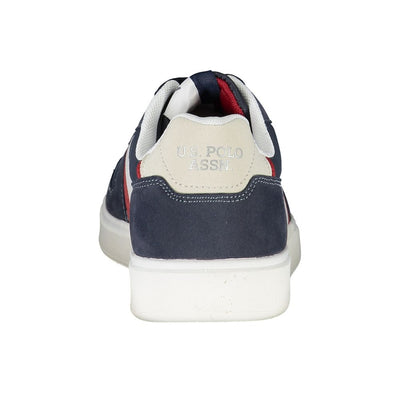 US POLO ASSN. Blauwe polyester sneaker